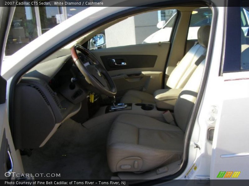 White Diamond / Cashmere 2007 Cadillac CTS Sedan