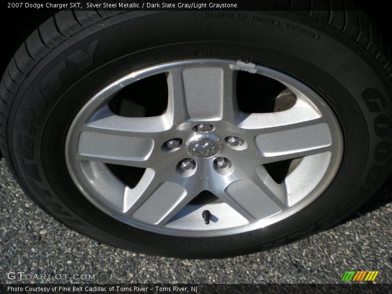 Silver Steel Metallic / Dark Slate Gray/Light Graystone 2007 Dodge Charger SXT