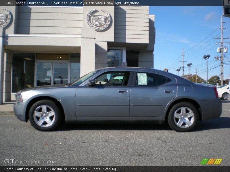 Silver Steel Metallic / Dark Slate Gray/Light Graystone 2007 Dodge Charger SXT