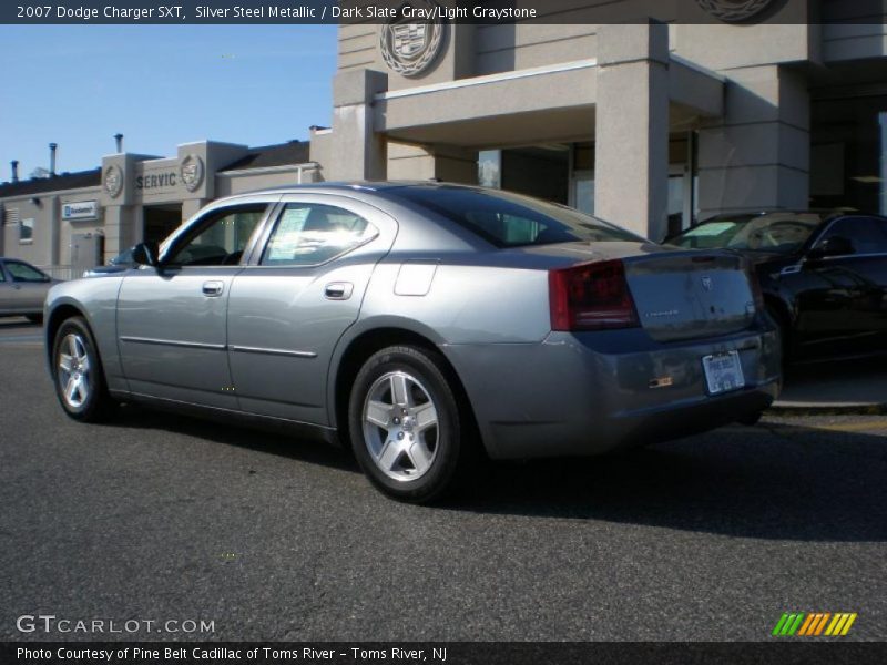 Silver Steel Metallic / Dark Slate Gray/Light Graystone 2007 Dodge Charger SXT