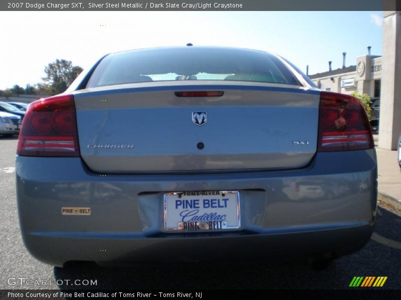 Silver Steel Metallic / Dark Slate Gray/Light Graystone 2007 Dodge Charger SXT