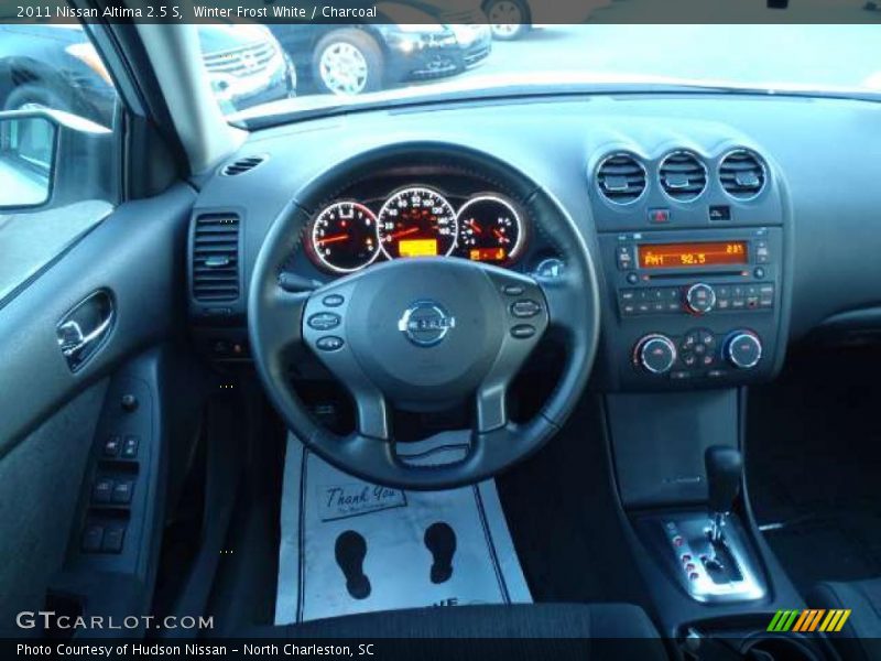 Winter Frost White / Charcoal 2011 Nissan Altima 2.5 S