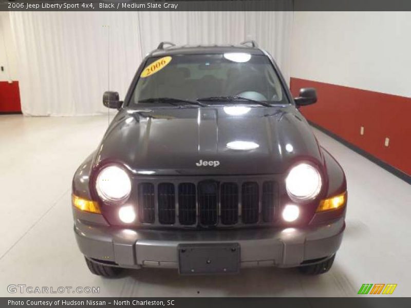 Black / Medium Slate Gray 2006 Jeep Liberty Sport 4x4