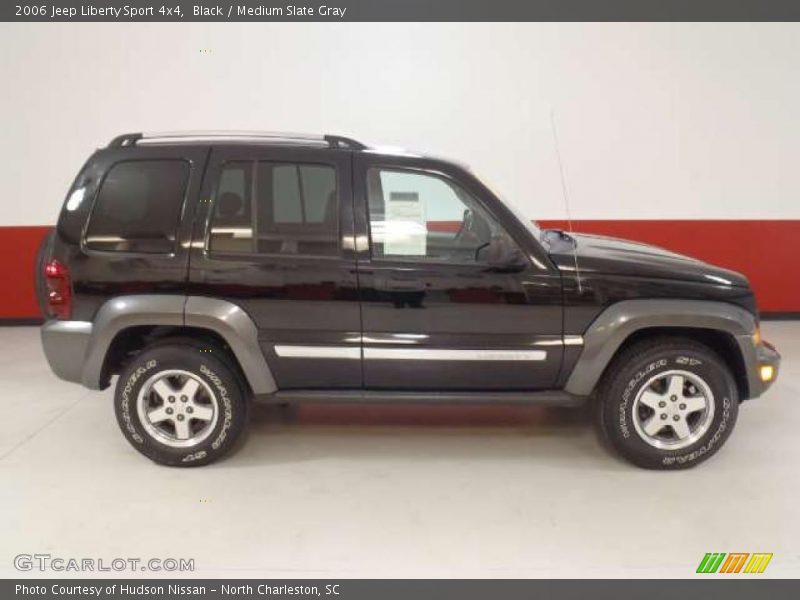Black / Medium Slate Gray 2006 Jeep Liberty Sport 4x4