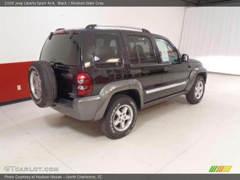 Black / Medium Slate Gray 2006 Jeep Liberty Sport 4x4