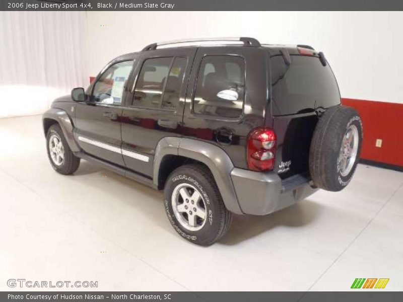 Black / Medium Slate Gray 2006 Jeep Liberty Sport 4x4