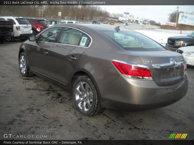 Mocha Steel Metallic / Cocoa/Cashmere 2011 Buick LaCrosse CXL AWD