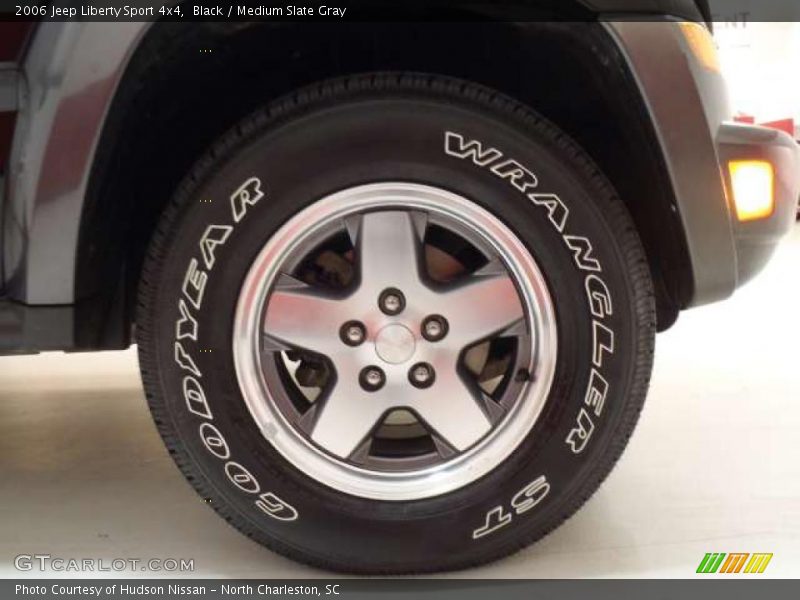 Black / Medium Slate Gray 2006 Jeep Liberty Sport 4x4