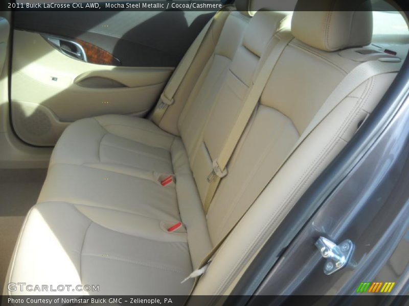 Mocha Steel Metallic / Cocoa/Cashmere 2011 Buick LaCrosse CXL AWD