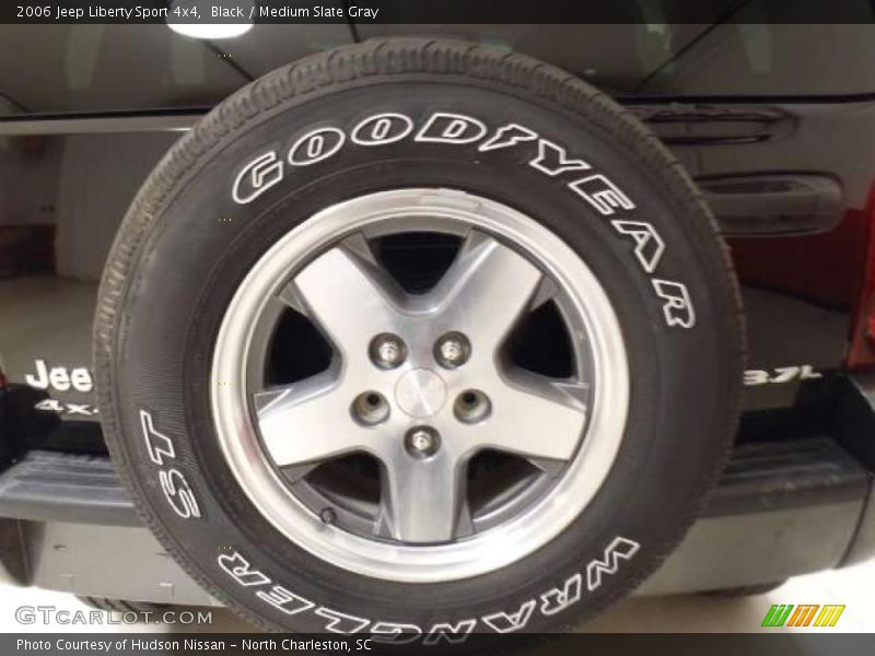 Black / Medium Slate Gray 2006 Jeep Liberty Sport 4x4