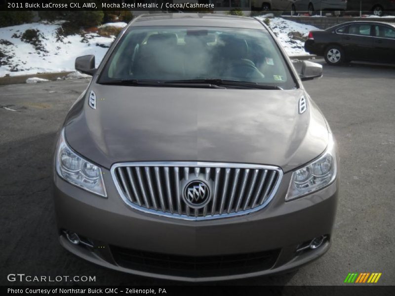 Mocha Steel Metallic / Cocoa/Cashmere 2011 Buick LaCrosse CXL AWD