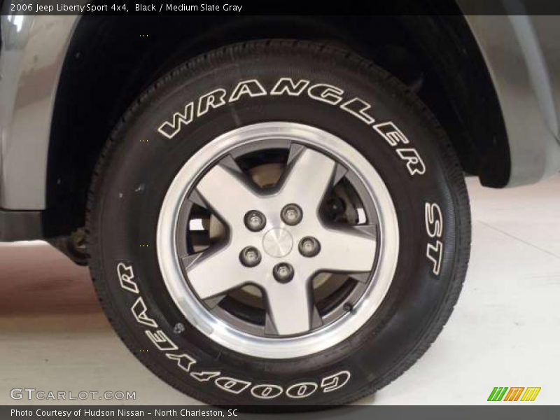 Black / Medium Slate Gray 2006 Jeep Liberty Sport 4x4