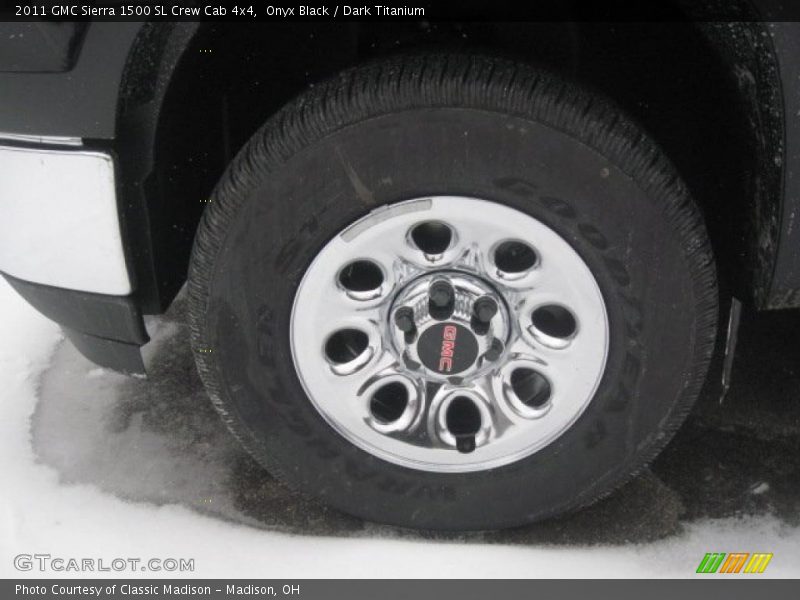 Onyx Black / Dark Titanium 2011 GMC Sierra 1500 SL Crew Cab 4x4