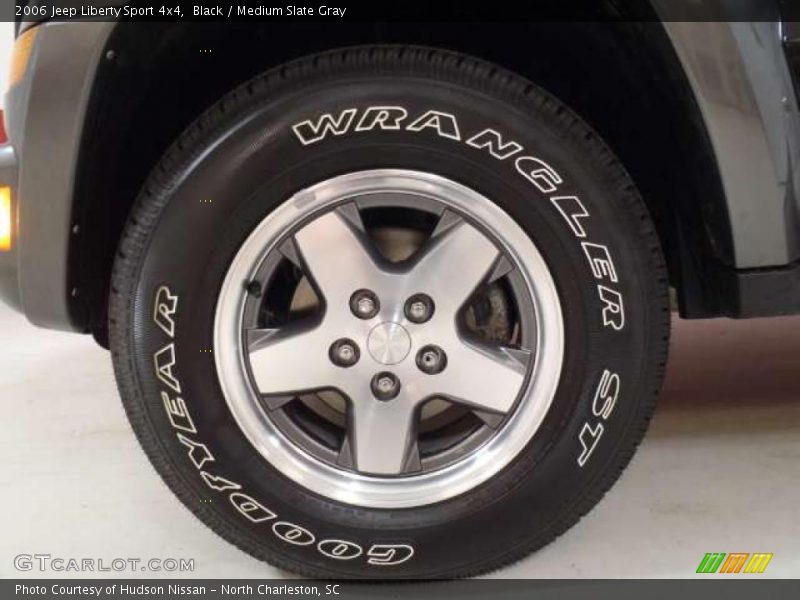 Black / Medium Slate Gray 2006 Jeep Liberty Sport 4x4