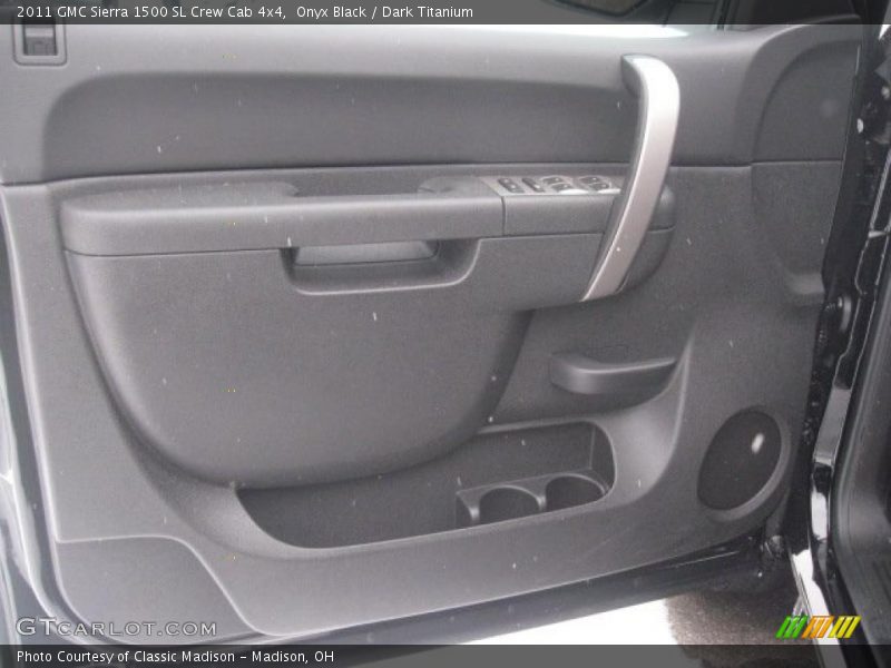Onyx Black / Dark Titanium 2011 GMC Sierra 1500 SL Crew Cab 4x4