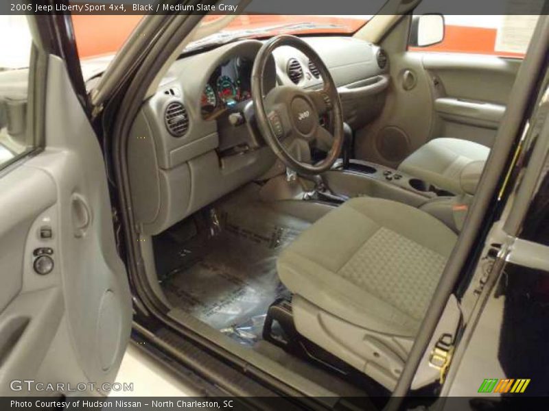 Black / Medium Slate Gray 2006 Jeep Liberty Sport 4x4