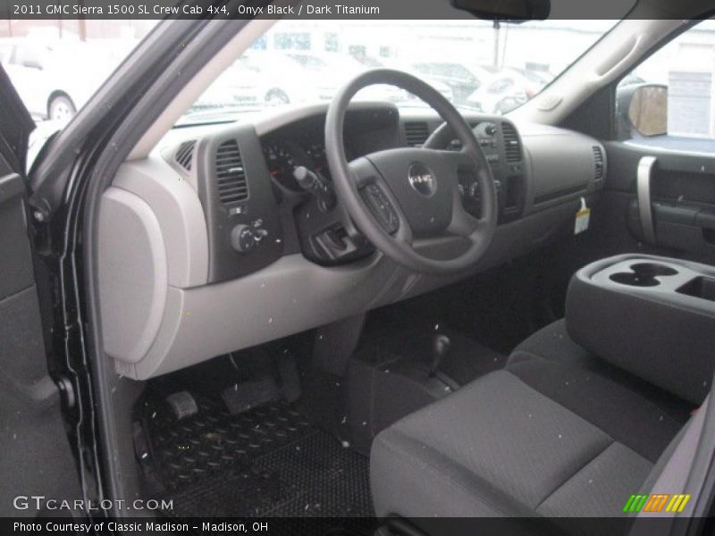 Onyx Black / Dark Titanium 2011 GMC Sierra 1500 SL Crew Cab 4x4