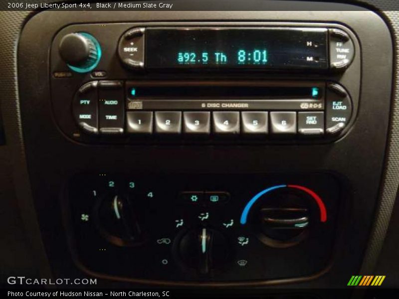 Black / Medium Slate Gray 2006 Jeep Liberty Sport 4x4