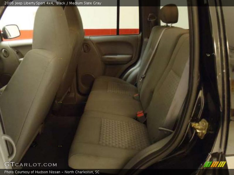 Black / Medium Slate Gray 2006 Jeep Liberty Sport 4x4
