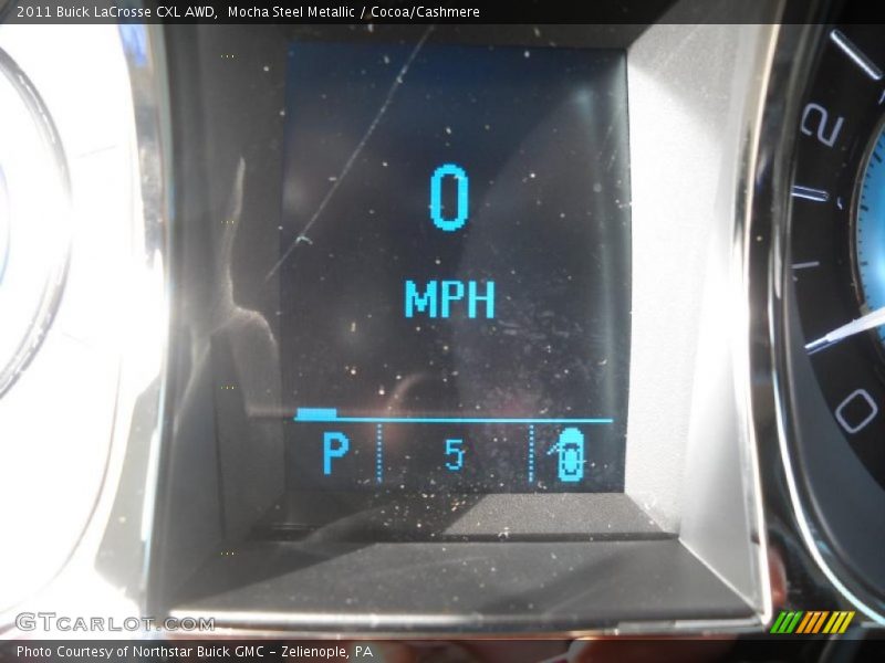Mocha Steel Metallic / Cocoa/Cashmere 2011 Buick LaCrosse CXL AWD