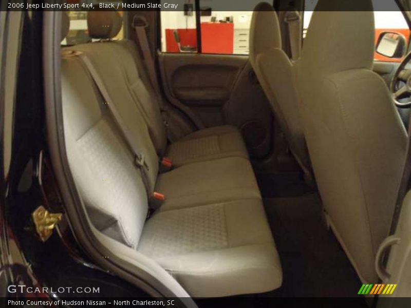 Black / Medium Slate Gray 2006 Jeep Liberty Sport 4x4