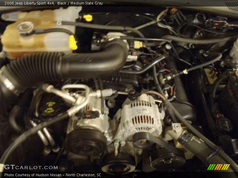 Black / Medium Slate Gray 2006 Jeep Liberty Sport 4x4