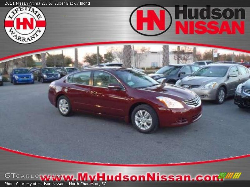 Super Black / Blond 2011 Nissan Altima 2.5 S