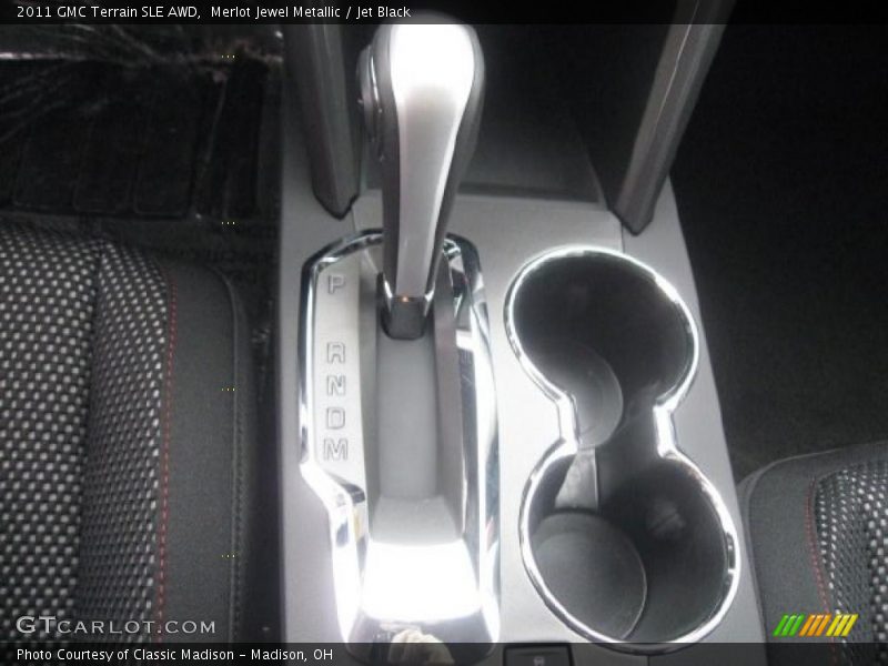 Merlot Jewel Metallic / Jet Black 2011 GMC Terrain SLE AWD