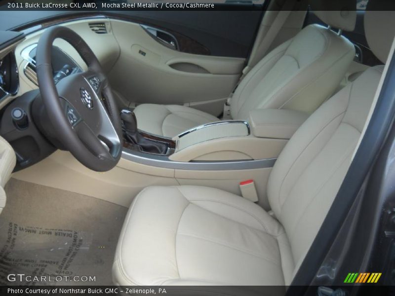 Mocha Steel Metallic / Cocoa/Cashmere 2011 Buick LaCrosse CXL AWD