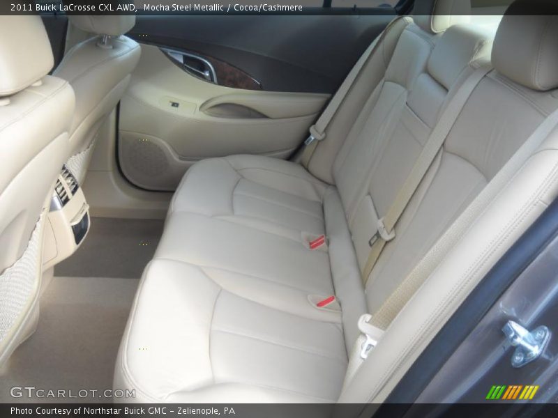 Mocha Steel Metallic / Cocoa/Cashmere 2011 Buick LaCrosse CXL AWD