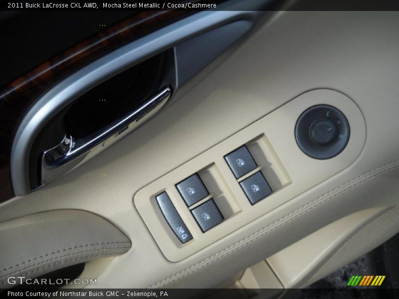 Mocha Steel Metallic / Cocoa/Cashmere 2011 Buick LaCrosse CXL AWD