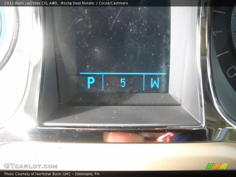 Mocha Steel Metallic / Cocoa/Cashmere 2011 Buick LaCrosse CXL AWD