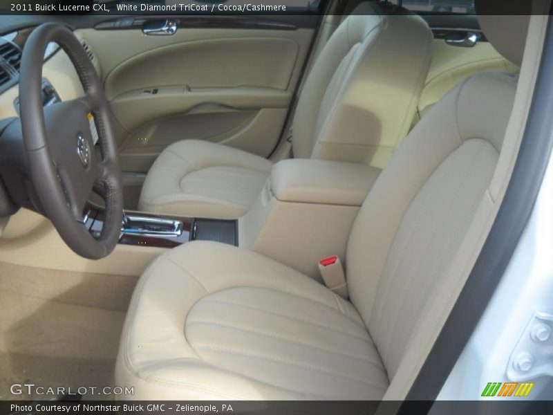 White Diamond TriCoat / Cocoa/Cashmere 2011 Buick Lucerne CXL