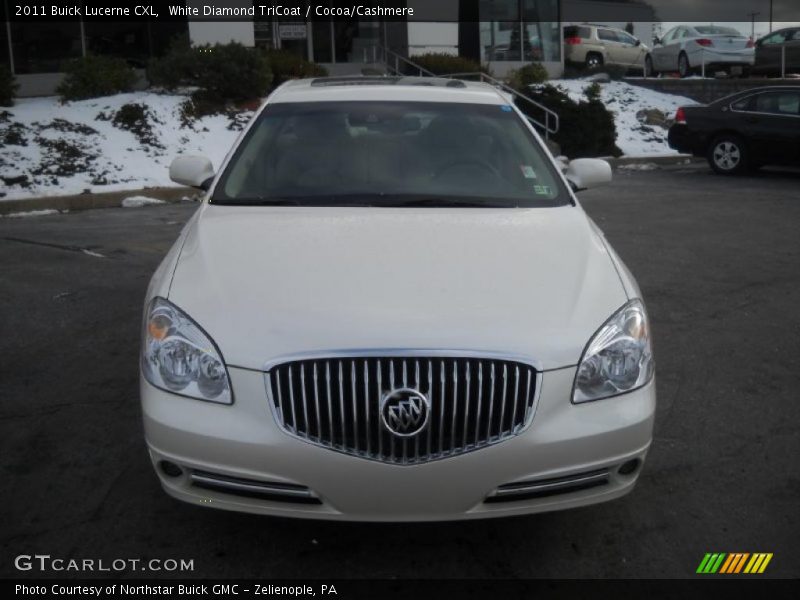 White Diamond TriCoat / Cocoa/Cashmere 2011 Buick Lucerne CXL