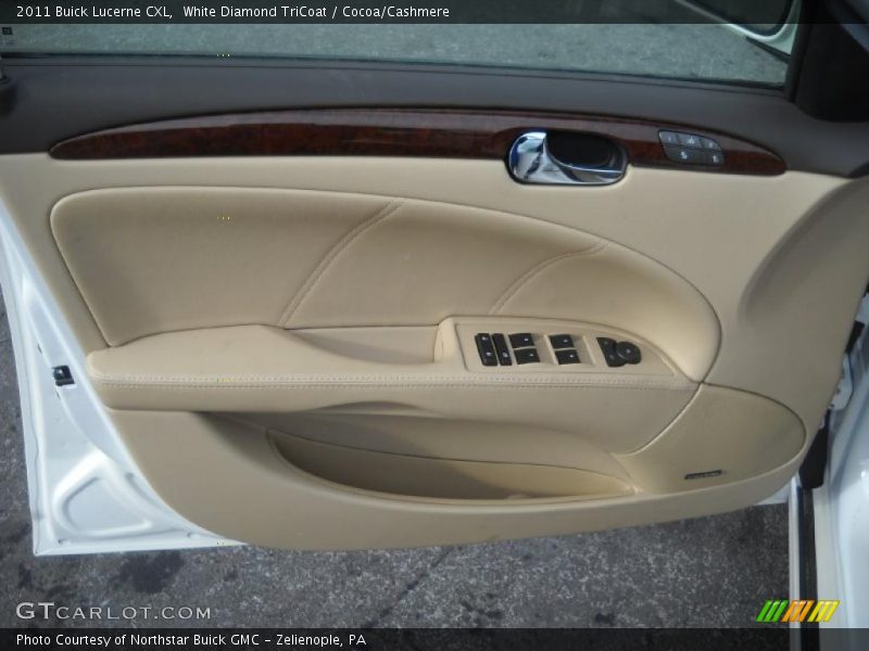 White Diamond TriCoat / Cocoa/Cashmere 2011 Buick Lucerne CXL