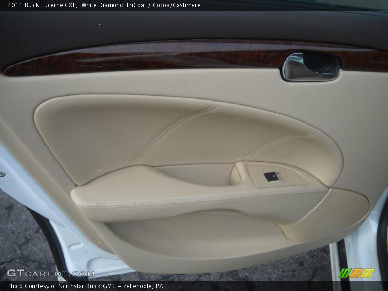 White Diamond TriCoat / Cocoa/Cashmere 2011 Buick Lucerne CXL