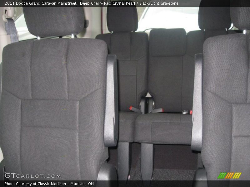  2011 Grand Caravan Mainstreet Black/Light Graystone Interior
