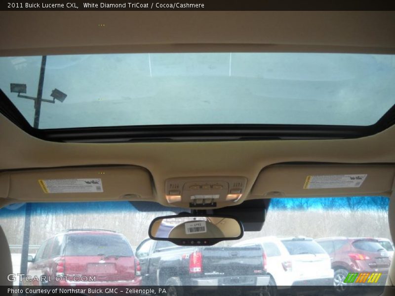 White Diamond TriCoat / Cocoa/Cashmere 2011 Buick Lucerne CXL