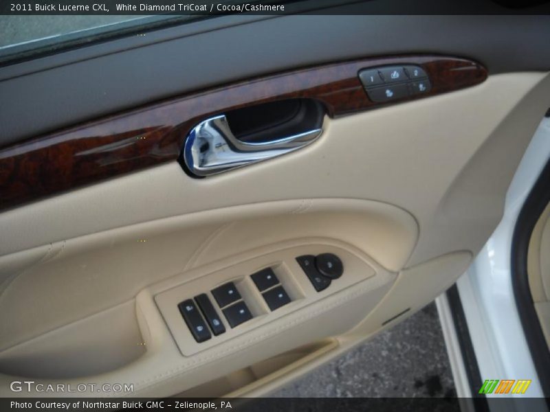 White Diamond TriCoat / Cocoa/Cashmere 2011 Buick Lucerne CXL