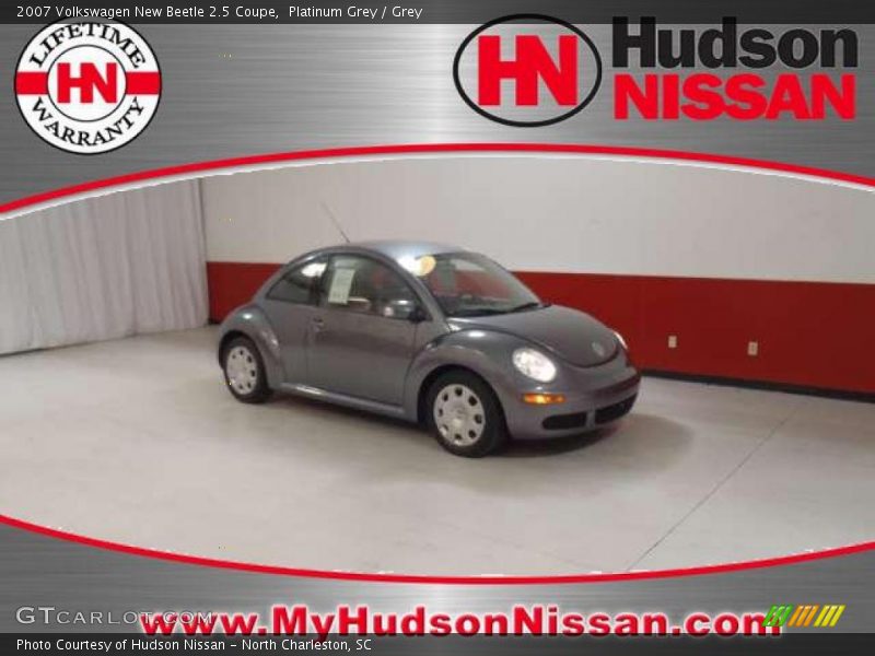 Platinum Grey / Grey 2007 Volkswagen New Beetle 2.5 Coupe