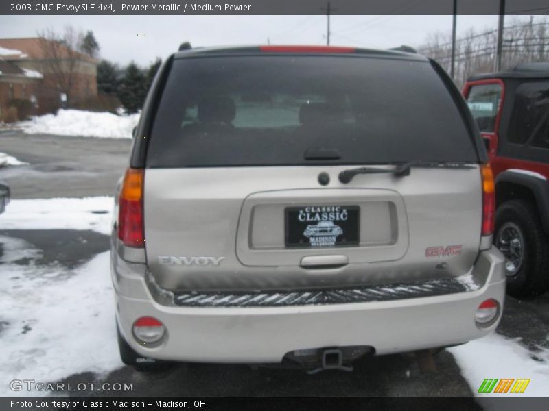 Pewter Metallic / Medium Pewter 2003 GMC Envoy SLE 4x4