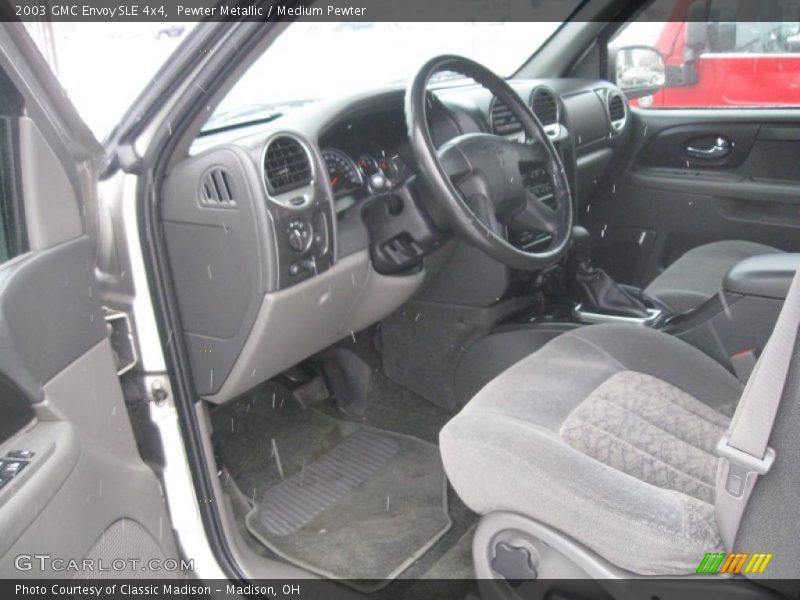 Pewter Metallic / Medium Pewter 2003 GMC Envoy SLE 4x4