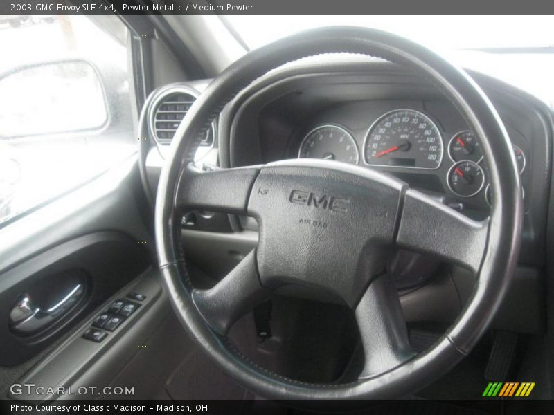 Pewter Metallic / Medium Pewter 2003 GMC Envoy SLE 4x4