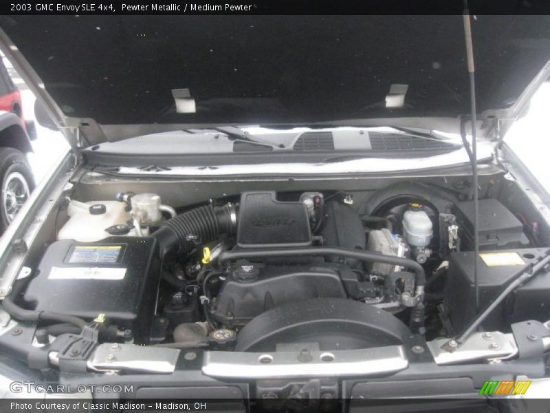 Pewter Metallic / Medium Pewter 2003 GMC Envoy SLE 4x4
