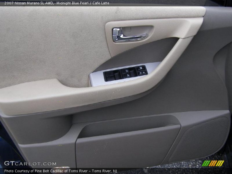 Midnight Blue Pearl / Cafe Latte 2007 Nissan Murano SL AWD