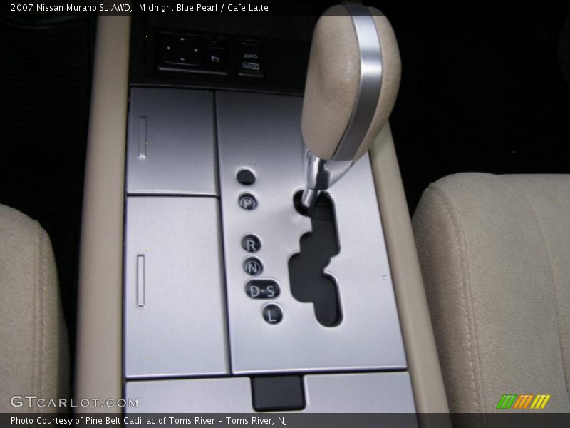 Midnight Blue Pearl / Cafe Latte 2007 Nissan Murano SL AWD