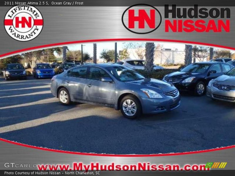 Ocean Gray / Frost 2011 Nissan Altima 2.5 S