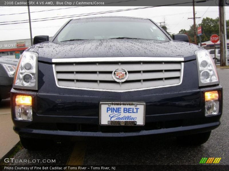 Blue Chip / Cashmere/Cocoa 2008 Cadillac SRX 4 V6 AWD