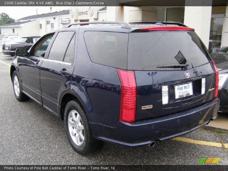 Blue Chip / Cashmere/Cocoa 2008 Cadillac SRX 4 V6 AWD