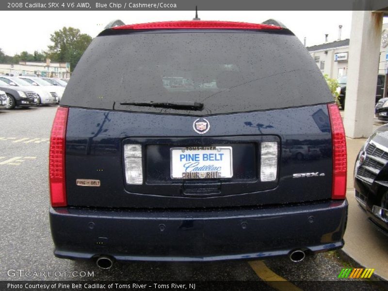 Blue Chip / Cashmere/Cocoa 2008 Cadillac SRX 4 V6 AWD
